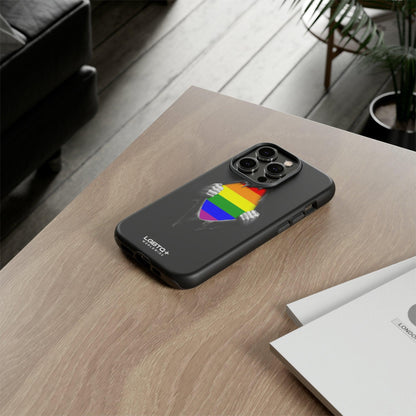 LGBTQWorldwide - ,,SCHWARZES LOCH" Doppelgehäuse Handyhülle Accessories, Glossy, iPhone Cases, Matte, Phone accessory, Phone Cases, Samsung Cases, Thermo, Valentine's Day Picks lgbtq Bekleidung Accessoires unisex Zubehör