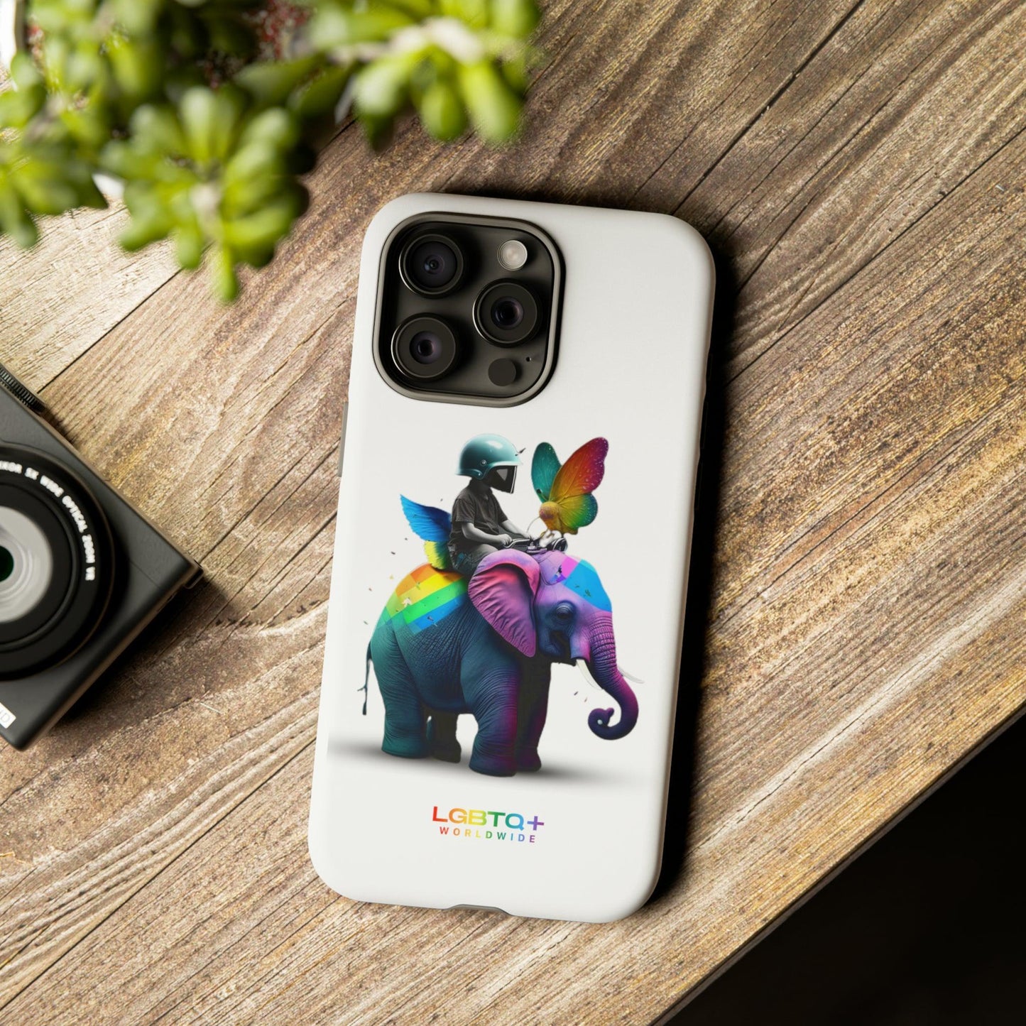 LGBTQWorldwide - ,,SCHMETTERLING" Doppelgehäuse Handyhülle Accessories, Glossy, iPhone Cases, Matte, Phone accessory, Phone Cases, Samsung Cases, tough, Valentine's Day Picks lgbtq Bekleidung Accessoires unisex Zubehör