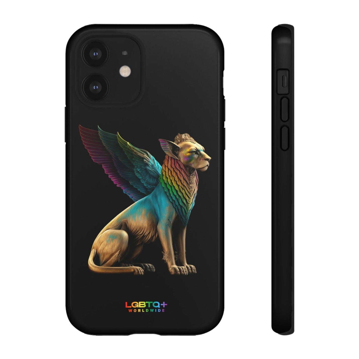 LGBTQWorldwide - ,,SPHINX" Doppelgehäuse Handyhülle Accessories, Glossy, iPhone Cases, Matte, Phone accessory, Phone Cases, Samsung Cases, tough, Valentine's Day Picks lgbtq Bekleidung Accessoires unisex Zubehör