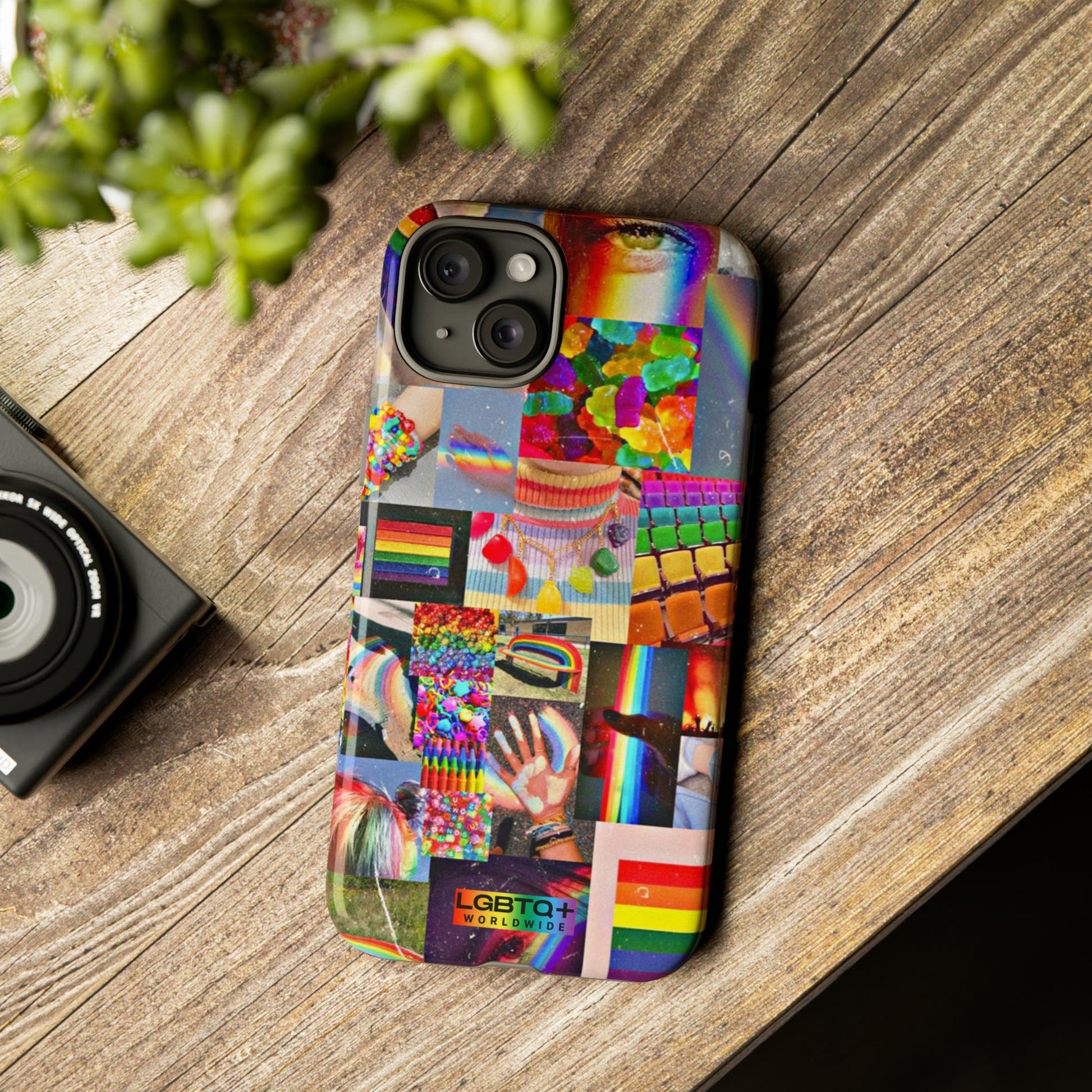 LGBTQWorldwide - ,,FARBEN" Doppelgehäuse Handyhülle Accessories, Glossy, iPhone Cases, Matte, Phone accessory, Phone Cases, Samsung Cases, Thermo, Valentine's Day Picks lgbtq Bekleidung Accessoires unisex Zubehör