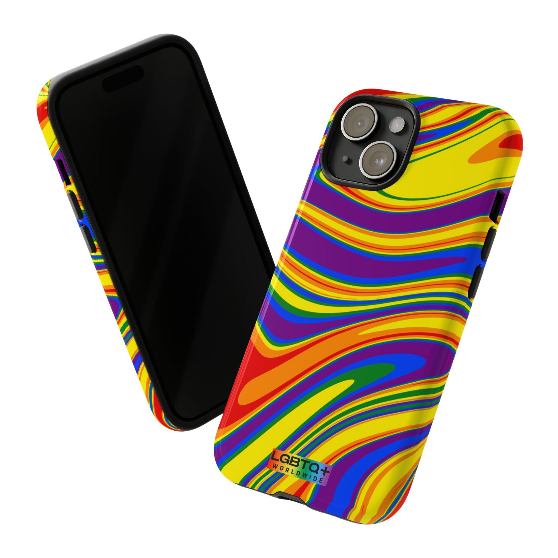 LGBTQWorldwide - ,,KUNST" Doppelgehäuse Handyhülle Accessories, Glossy, iPhone Cases, Matte, Phone accessory, Phone Cases, Samsung Cases, Thermo, Valentine's Day Picks lgbtq Bekleidung Accessoires unisex Zubehör