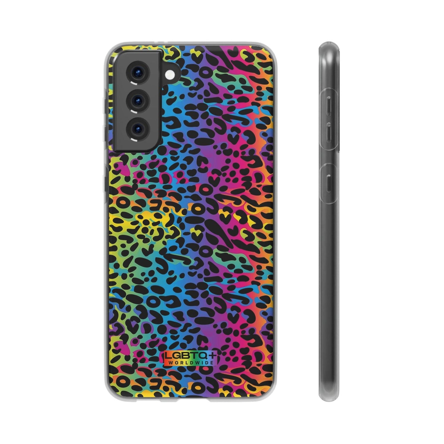 LGBTQWorldwide - ,,LEOPARD" Flexible Handyhülle Accessories, Case, iPhone, iPhone Cases, Phone accessory, Phone Cases, Samsung Cases, silikon, Valentine's Day promotion lgbtq Bekleidung Accessoires unisex Zubehör