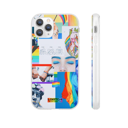 LGBTQWorldwide - ,,SEI FREI" Flexible Handyhülle Accessories, Case, iPhone, iPhone Cases, Phone accessory, Phone Cases, Samsung Cases, silikon, Valentine's Day promotion lgbtq Bekleidung Accessoires unisex Zubehör