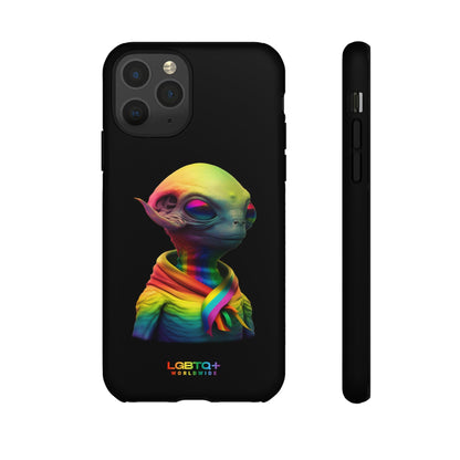 LGBTQWorldwide - ,,ALIEN" Doppelgehäuse Handyhülle Accessories, Glossy, iPhone Cases, Matte, Phone accessory, Phone Cases, Samsung Cases, tough, Valentine's Day Picks lgbtq Bekleidung Accessoires unisex Zubehör