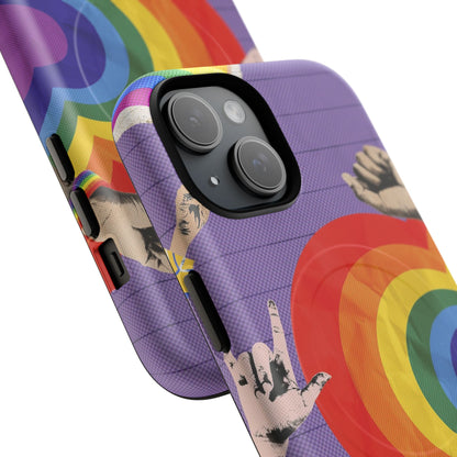 Don’t Look Away – Revolution Series – Magnetic Phone Case