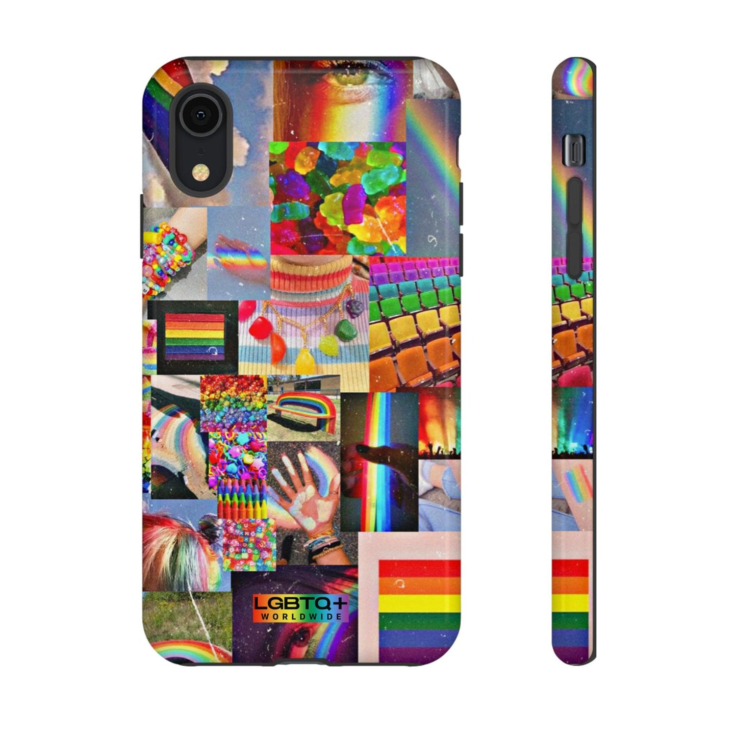 LGBTQWorldwide - ,,FARBEN" Doppelgehäuse Handyhülle Accessories, Glossy, iPhone Cases, Matte, Phone accessory, Phone Cases, Samsung Cases, Thermo, Valentine's Day Picks lgbtq Bekleidung Accessoires unisex Zubehör