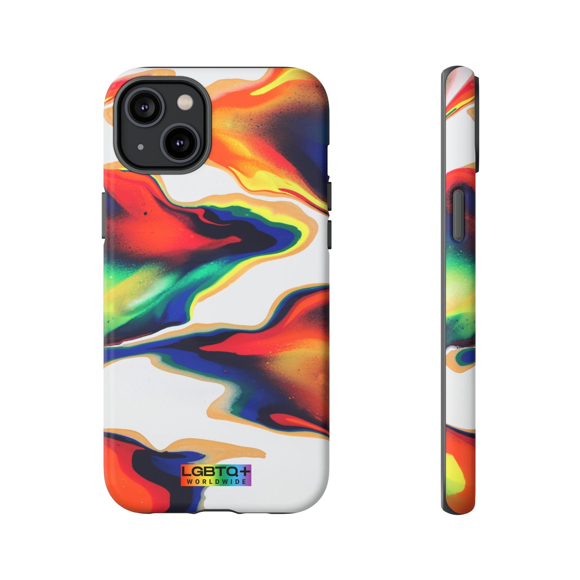 LGBTQWorldwide - ,,EINZIGARTIG" Doppelgehäuse Handyhülle Accessories, Glossy, iPhone Cases, Matte, Phone accessory, Phone Cases, Samsung Cases, Thermo, Valentine's Day Picks lgbtq Bekleidung Accessoires unisex Zubehör