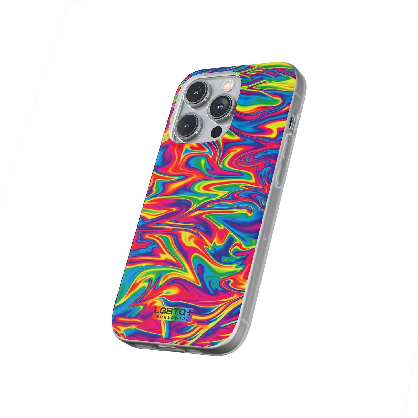 LGBTQWorldwide - ,,ABSTRACT" Flexible Handyhülle Accessories, Case, iPhone, iPhone Cases, Phone accessory, Phone Cases, Samsung Cases, silikon, Valentine's Day promotion lgbtq Bekleidung Accessoires unisex Zubehör