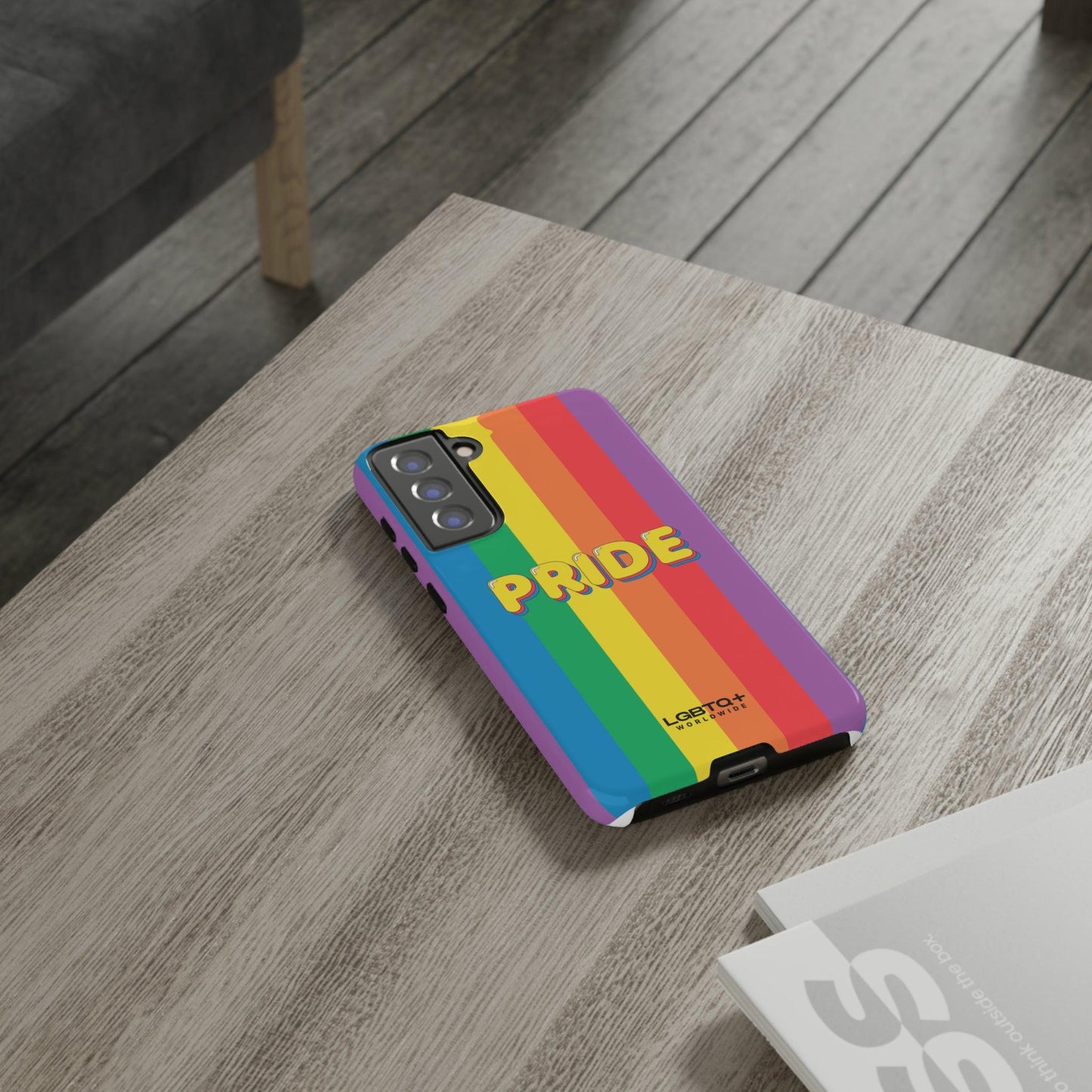 LGBTQWorldwide - ,,PRIDE" Doppelgehäuse Handyhülle Accessories, Glossy, iPhone Cases, Matte, Phone accessory, Phone Cases, Samsung Cases, Thermo, Valentine's Day Picks lgbtq Bekleidung Accessoires unisex Zubehör