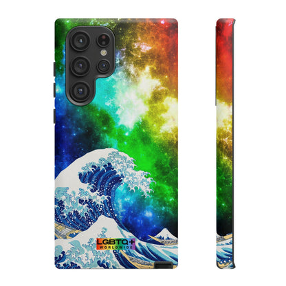 LGBTQWorldwide - ,,WELLE" Doppelgehäuse Handyhülle Accessories, Glossy, iPhone Cases, Matte, Phone accessory, Phone Cases, Samsung Cases, Thermo, Valentine's Day Picks lgbtq Bekleidung Accessoires unisex Zubehör