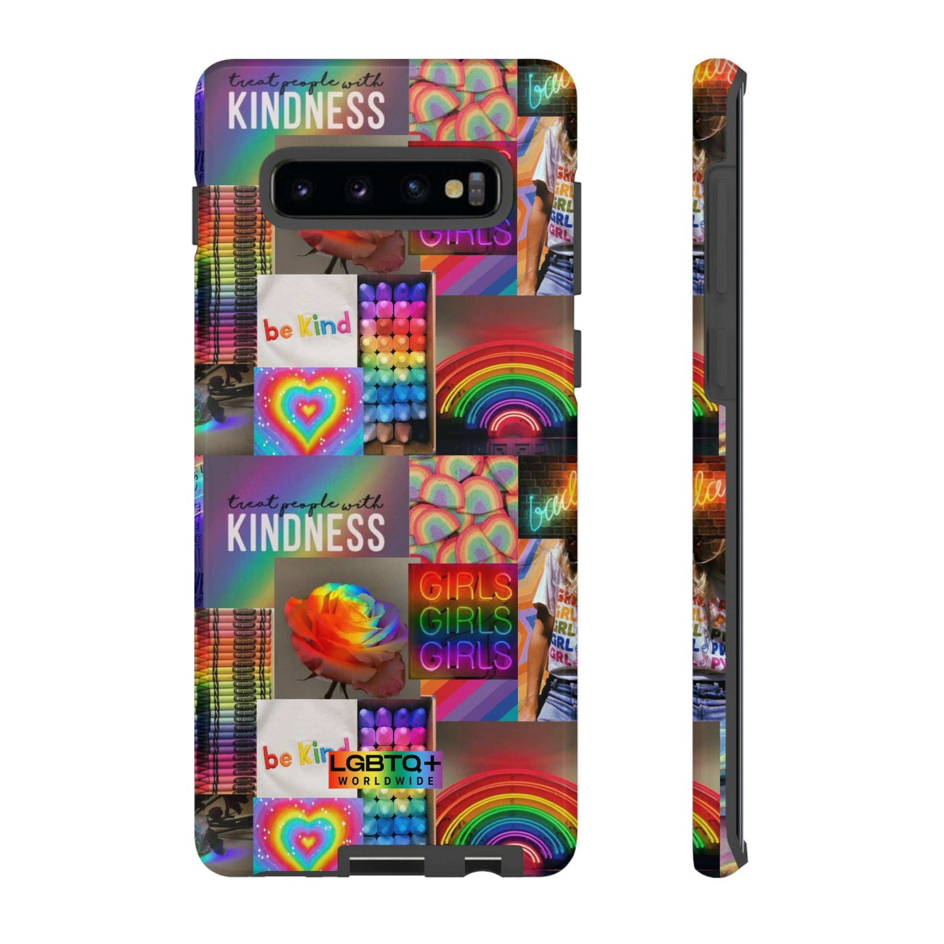 LGBTQWorldwide - ,,FREUNDLICH" Doppelgehäuse Handyhülle Accessories, Glossy, iPhone Cases, Matte, Phone accessory, Phone Cases, Samsung Cases, Thermo, Valentine's Day Picks lgbtq Bekleidung Accessoires unisex Zubehör