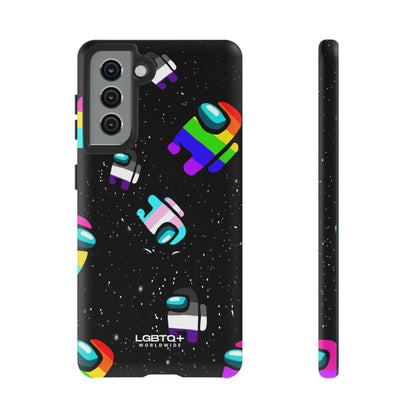 LGBTQWorldwide - ,,IMPOSTER" Doppelgehäuse Handyhülle Accessories, Glossy, iPhone Cases, Matte, Phone accessory, Phone Cases, Samsung Cases, Thermo, Valentine's Day Picks lgbtq Bekleidung Accessoires unisex Zubehör