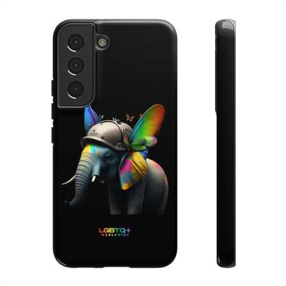 LGBTQWorldwide - ,,ELEFANT" Doppelgehäuse Handyhülle Accessories, Glossy, iPhone Cases, Matte, Phone accessory, Phone Cases, Samsung Cases, tough, Valentine's Day Picks lgbtq Bekleidung Accessoires unisex Zubehör