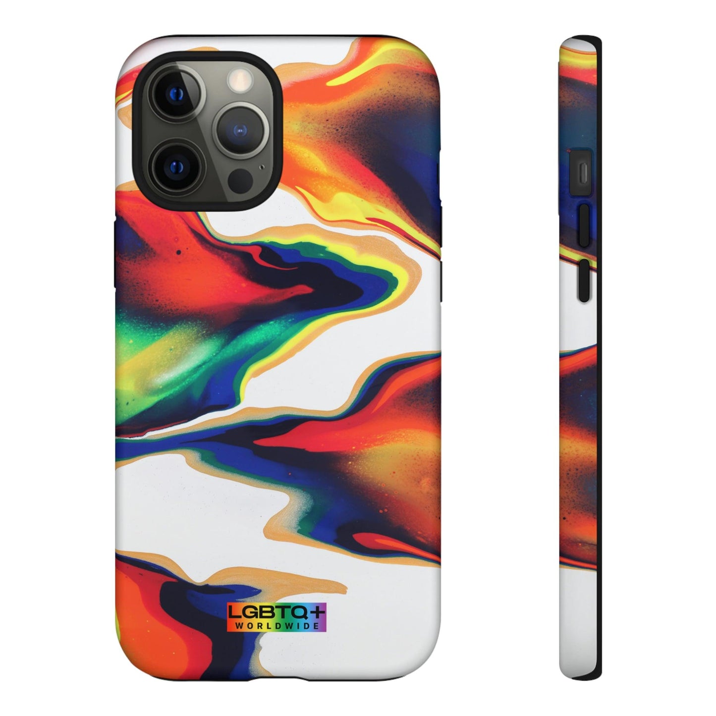 LGBTQWorldwide - ,,EINZIGARTIG" Doppelgehäuse Handyhülle Accessories, Glossy, iPhone Cases, Matte, Phone accessory, Phone Cases, Samsung Cases, Thermo, Valentine's Day Picks lgbtq Bekleidung Accessoires unisex Zubehör