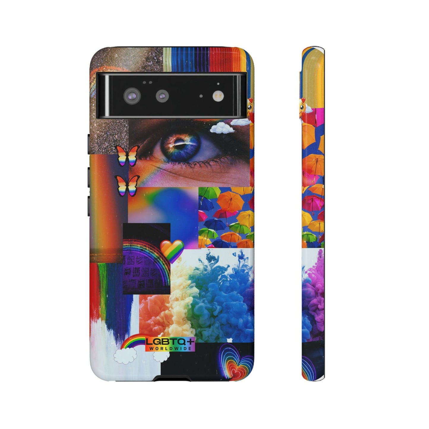 LGBTQWorldwide - ,,VISION" Doppelgehäuse Handyhülle Accessories, Glossy, iPhone Cases, Matte, Phone accessory, Phone Cases, Samsung Cases, Thermo, Valentine's Day Picks lgbtq Bekleidung Accessoires unisex Zubehör