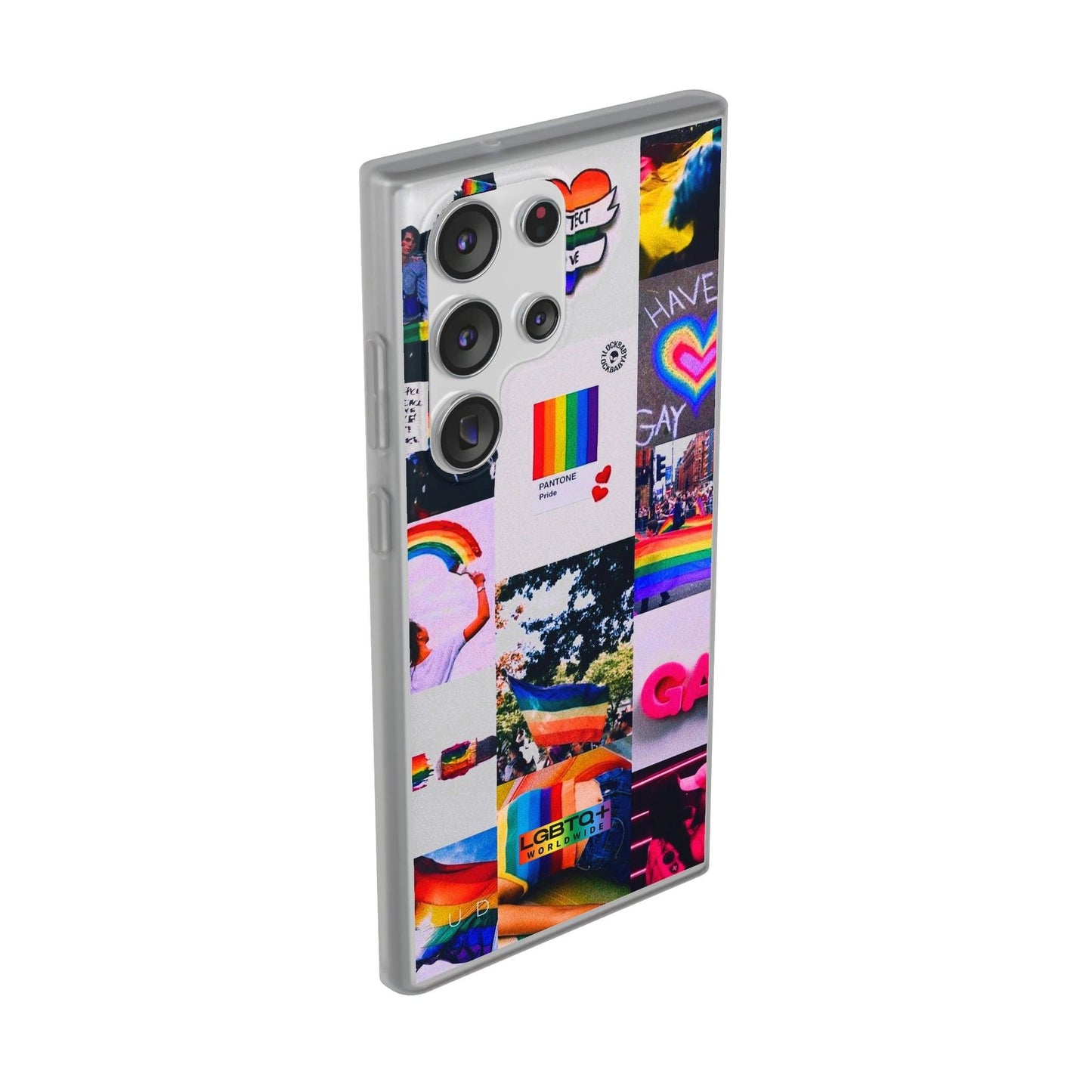 LGBTQWorldwide - ,,REGENBOGEN" Flexible Handyhülle Accessories, Case, iPhone, iPhone Cases, Phone accessory, Phone Cases, Samsung Cases, silikon, Valentine's Day promotion lgbtq Bekleidung Accessoires unisex Zubehör