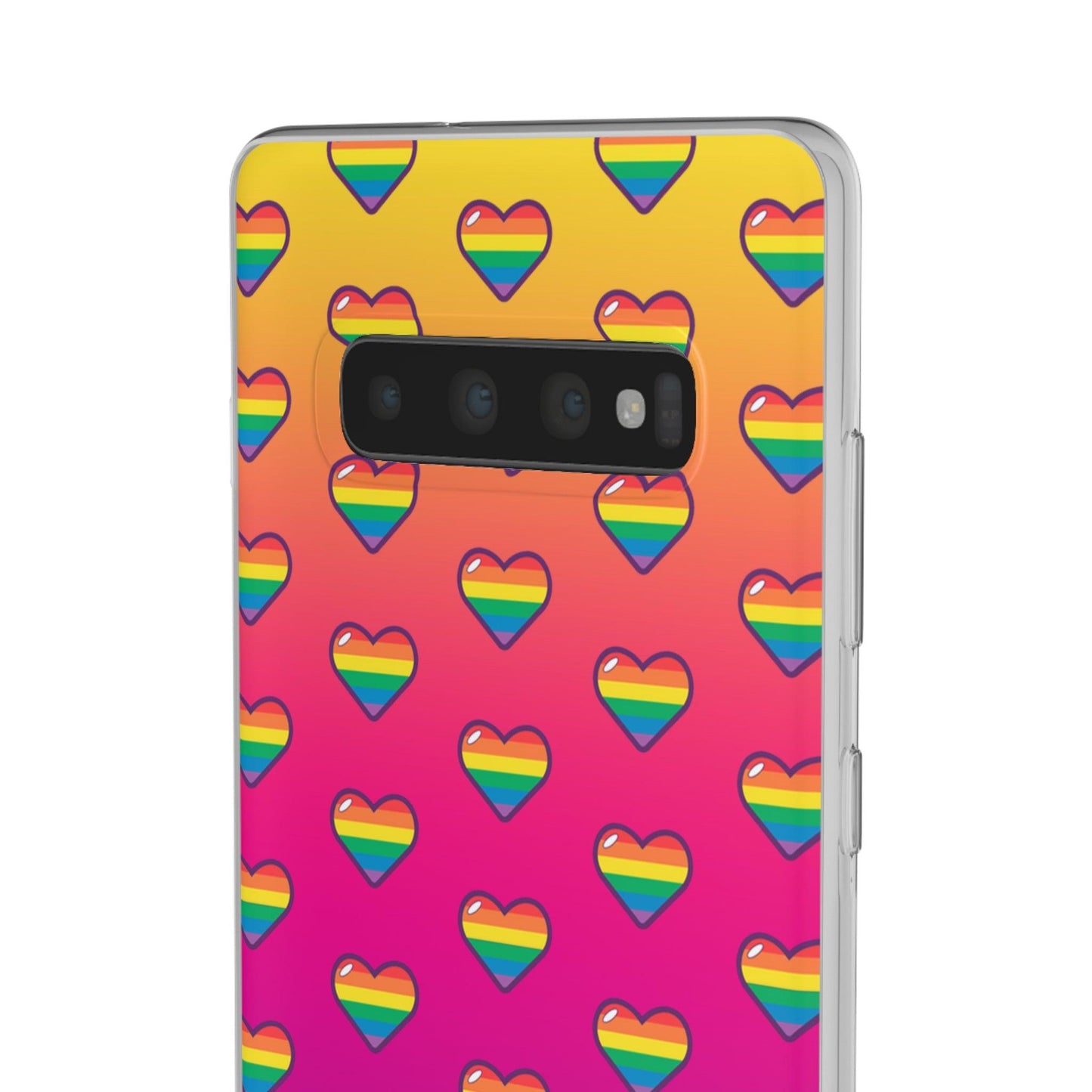 LGBTQWorldwide - ,,HERZEN" Flexible Handyhülle Accessories, Case, iPhone, iPhone Cases, Phone accessory, Phone Cases, Samsung Cases, silikon, Valentine's Day promotion lgbtq Bekleidung Accessoires unisex Zubehör