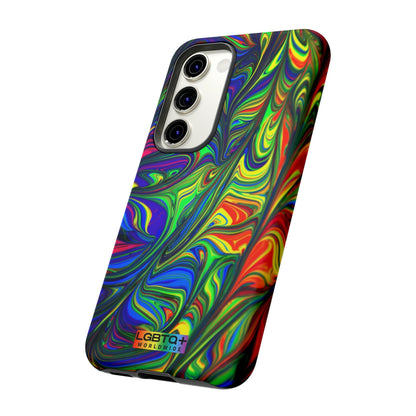 LGBTQWorldwide - ,,ILLUSION" Doppelgehäuse Handyhülle Accessories, Glossy, iPhone Cases, Matte, Phone accessory, Phone Cases, Samsung Cases, Thermo, Valentine's Day Picks lgbtq Bekleidung Accessoires unisex Zubehör