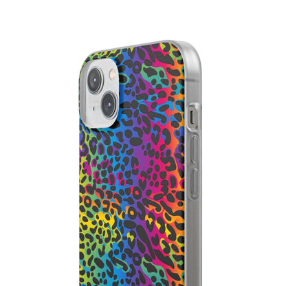 LGBTQWorldwide - ,,LEOPARD" Flexible Handyhülle Accessories, Case, iPhone, iPhone Cases, Phone accessory, Phone Cases, Samsung Cases, silikon, Valentine's Day promotion lgbtq Bekleidung Accessoires unisex Zubehör