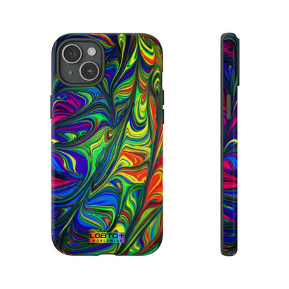 LGBTQWorldwide - ,,ILLUSION" Doppelgehäuse Handyhülle Accessories, Glossy, iPhone Cases, Matte, Phone accessory, Phone Cases, Samsung Cases, Thermo, Valentine's Day Picks lgbtq Bekleidung Accessoires unisex Zubehör