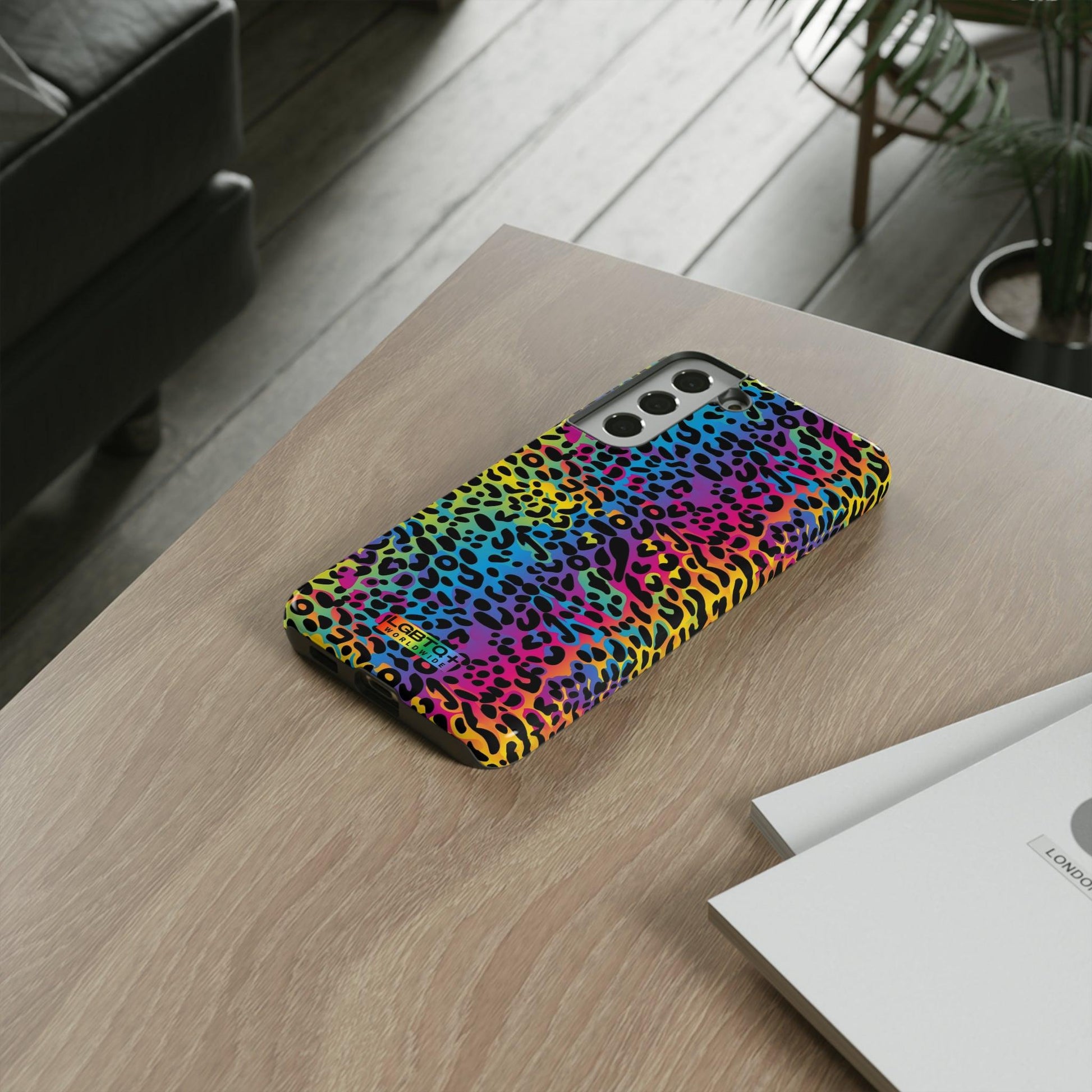 LGBTQWorldwide - ,,LEOPARD" Doppelgehäuse Handyhülle Accessories, Glossy, iPhone Cases, Matte, Phone accessory, Phone Cases, Samsung Cases, Thermo, Valentine's Day Picks lgbtq Bekleidung Accessoires unisex Zubehör