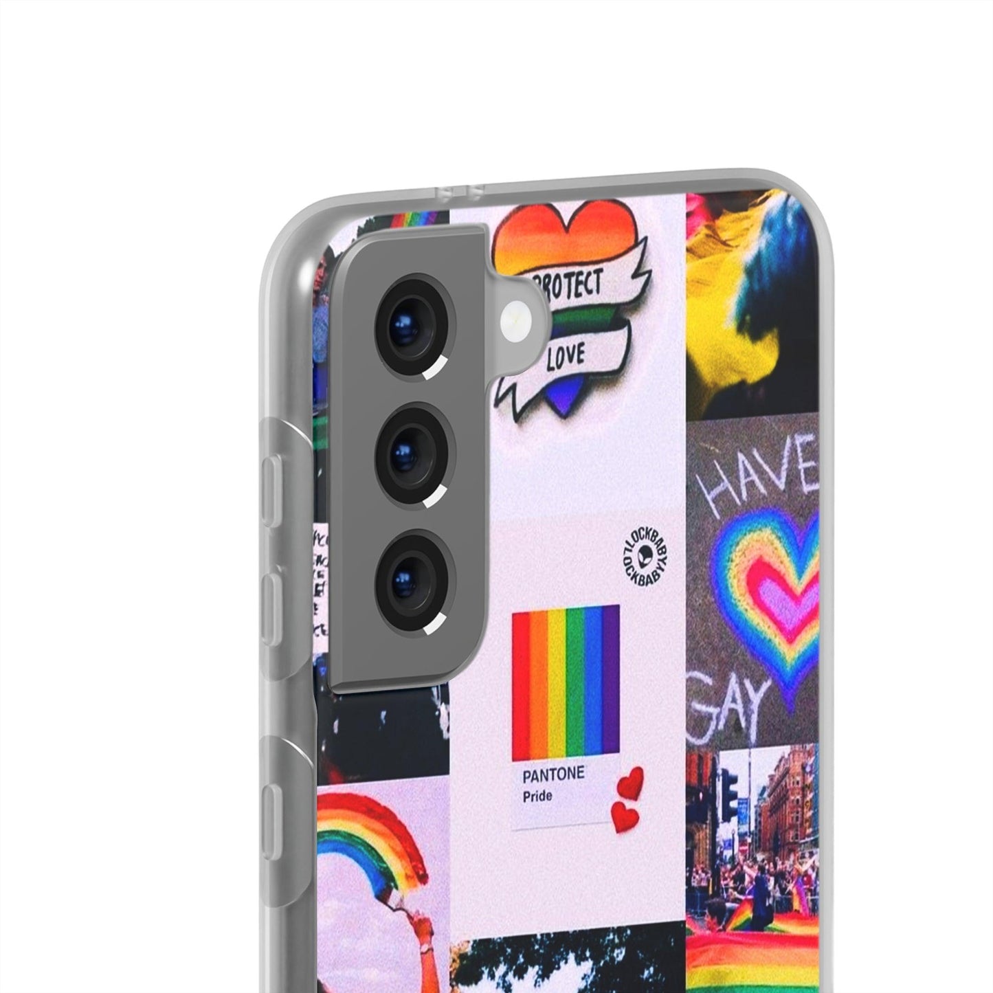 LGBTQWorldwide - ,,REGENBOGEN" Flexible Handyhülle Accessories, Case, iPhone, iPhone Cases, Phone accessory, Phone Cases, Samsung Cases, silikon, Valentine's Day promotion lgbtq Bekleidung Accessoires unisex Zubehör