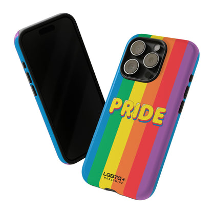 LGBTQWorldwide - ,,PRIDE" Doppelgehäuse Handyhülle Accessories, Glossy, iPhone Cases, Matte, Phone accessory, Phone Cases, Samsung Cases, Thermo, Valentine's Day Picks lgbtq Bekleidung Accessoires unisex Zubehör