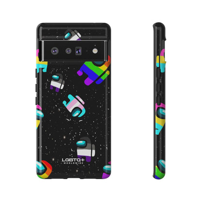 LGBTQWorldwide - ,,IMPOSTER" Doppelgehäuse Handyhülle Accessories, Glossy, iPhone Cases, Matte, Phone accessory, Phone Cases, Samsung Cases, Thermo, Valentine's Day Picks lgbtq Bekleidung Accessoires unisex Zubehör