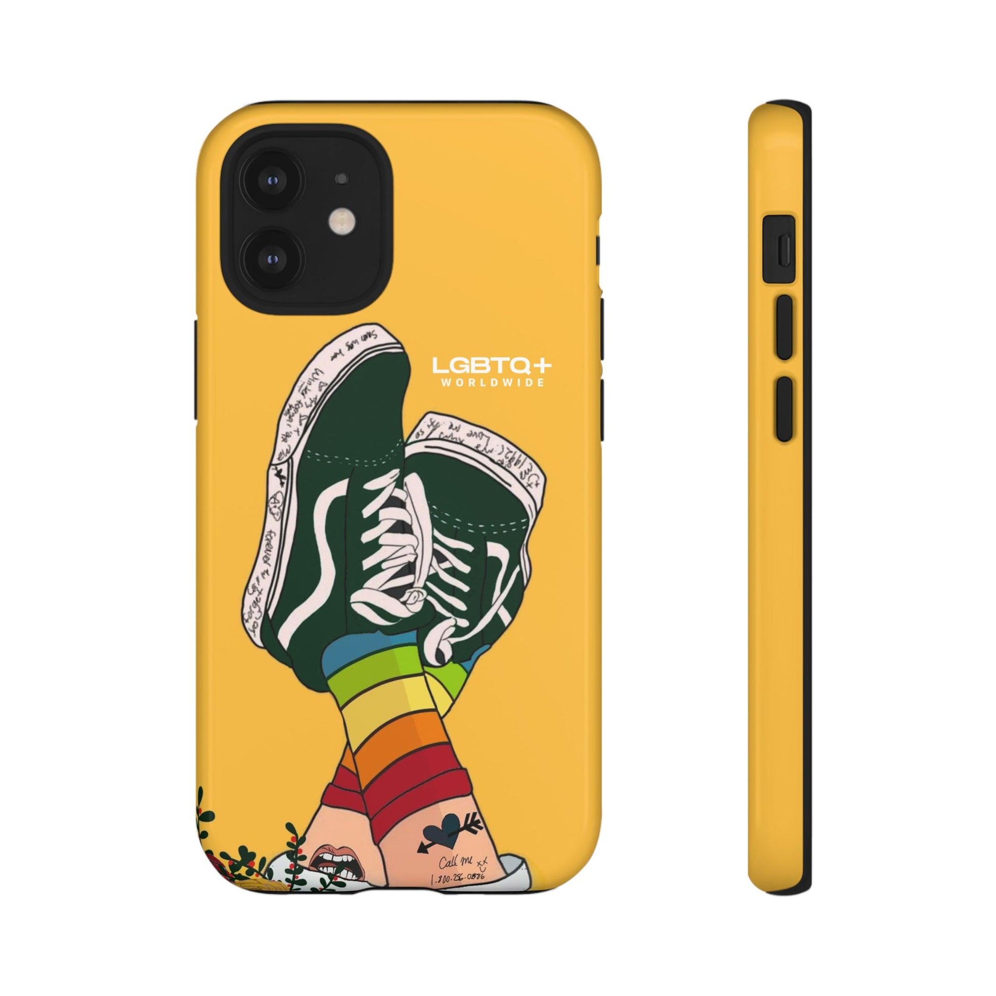 LGBTQWorldwide - ,,RELAX" Doppelgehäuse Handyhülle Accessories, Glossy, iPhone Cases, Matte, Phone accessory, Phone Cases, Samsung Cases, Thermo, Valentine's Day Picks lgbtq Bekleidung Accessoires unisex Zubehör