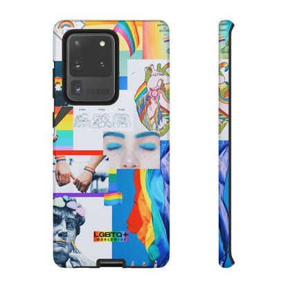 LGBTQWorldwide - ,,LEBEN"Doppelgehäuse Handyhülle Accessories, Glossy, iPhone Cases, Matte, Phone accessory, Phone Cases, Samsung Cases, Thermo, Valentine's Day Picks lgbtq Bekleidung Accessoires unisex Zubehör