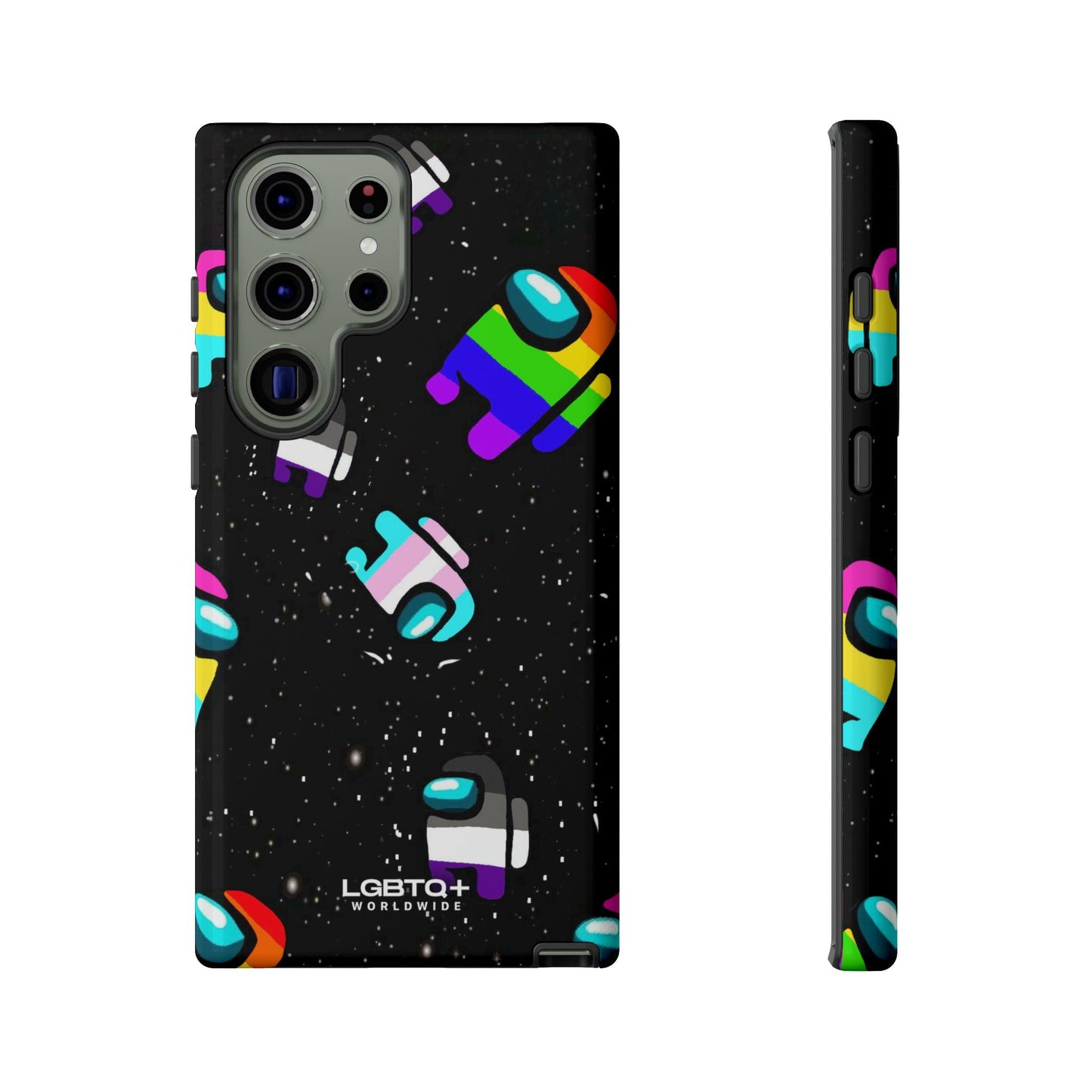 LGBTQWorldwide - ,,IMPOSTER" Doppelgehäuse Handyhülle Accessories, Glossy, iPhone Cases, Matte, Phone accessory, Phone Cases, Samsung Cases, Thermo, Valentine's Day Picks lgbtq Bekleidung Accessoires unisex Zubehör