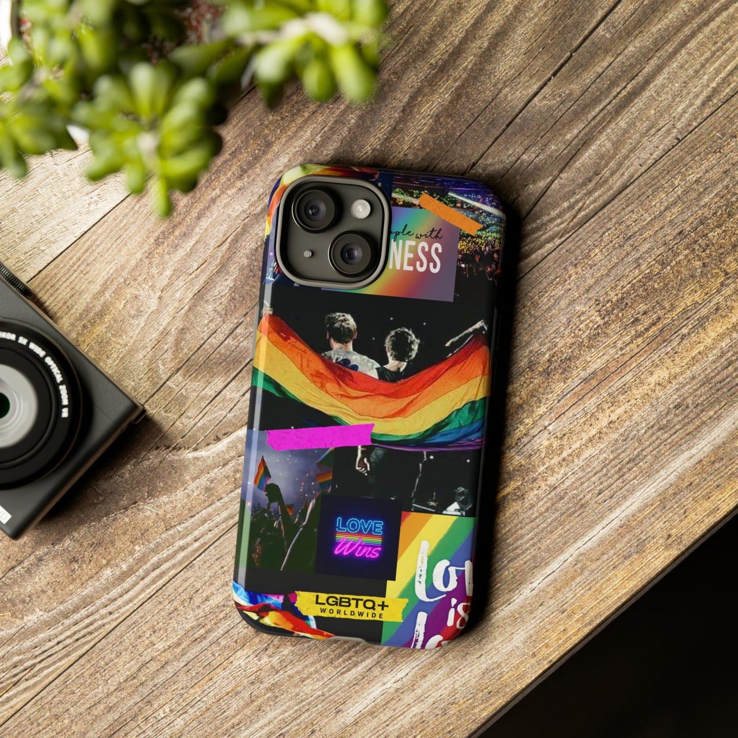 LGBTQWorldwide - ,,COMMUNITY" Doppelgehäuse Handyhülle Accessories, Glossy, iPhone Cases, Matte, Phone accessory, Phone Cases, Samsung Cases, Thermo, Valentine's Day Picks lgbtq Bekleidung Accessoires unisex Zubehör