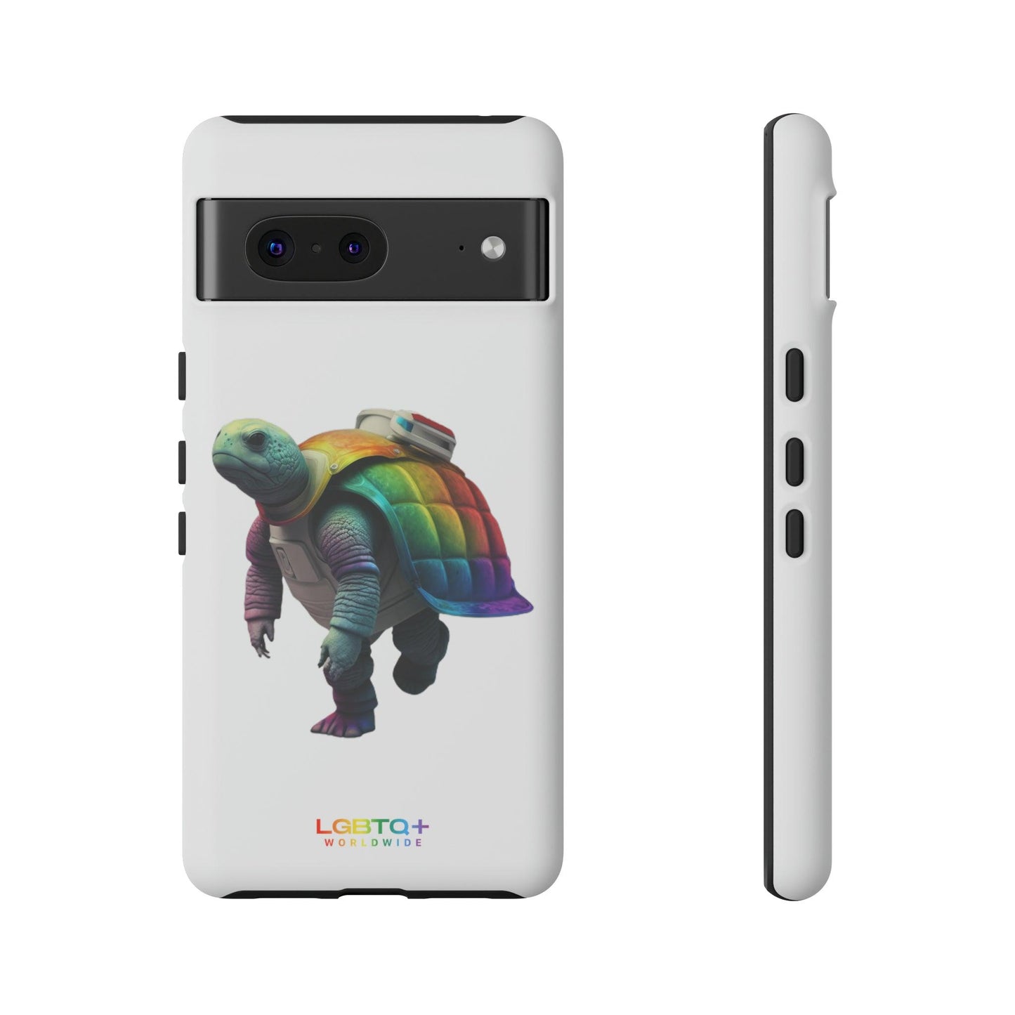 LGBTQWorldwide - ,,SCHILDKRÖTE" Doppelgehäuse Handyhülle Accessories, Glossy, iPhone Cases, Matte, Phone accessory, Phone Cases, Samsung Cases, tough, Valentine's Day Picks lgbtq Bekleidung Accessoires unisex Zubehör