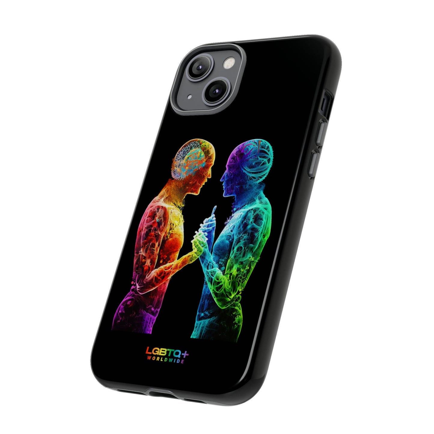 LGBTQWorldwide - ,,ZUSAMMEN" Doppelgehäuse Handyhülle Accessories, Glossy, iPhone Cases, Matte, Phone accessory, Phone Cases, Samsung Cases, tough, Valentine's Day Picks lgbtq Bekleidung Accessoires unisex Zubehör