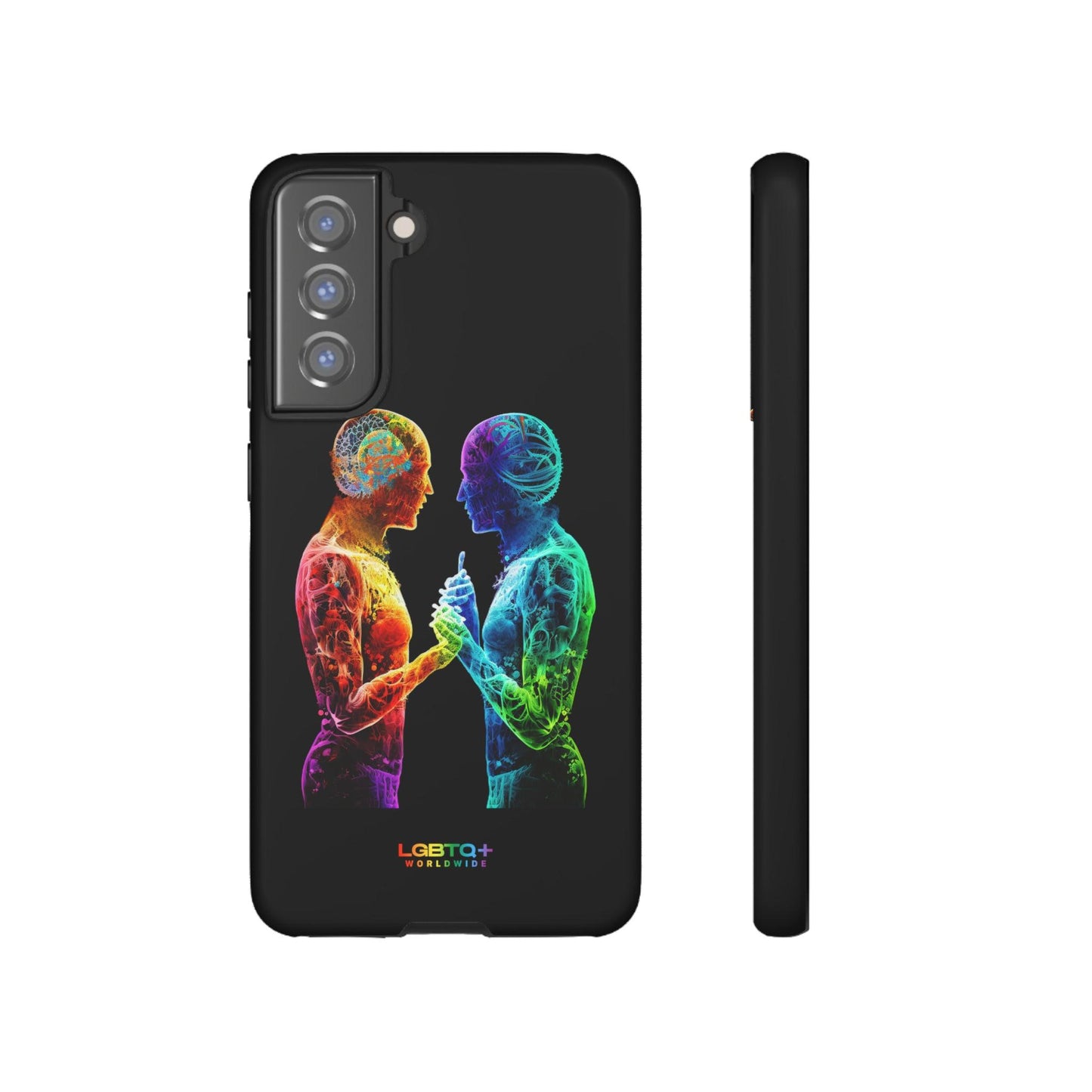 LGBTQWorldwide - ,,ZUSAMMEN" Doppelgehäuse Handyhülle Accessories, Glossy, iPhone Cases, Matte, Phone accessory, Phone Cases, Samsung Cases, tough, Valentine's Day Picks lgbtq Bekleidung Accessoires unisex Zubehör