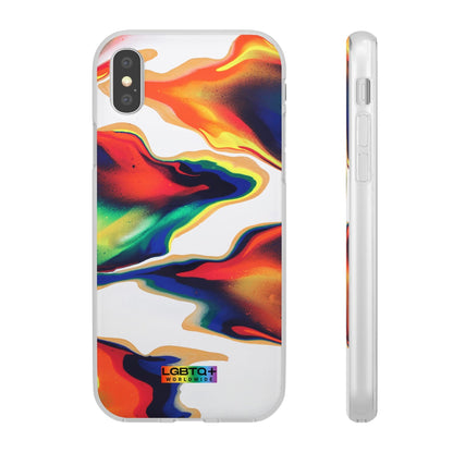 LGBTQWorldwide - ,,WUNDERSCHÖN" Flexible Handyhülle Accessories, Case, iPhone, iPhone Cases, Phone accessory, Phone Cases, Samsung Cases, silikon, Valentine's Day promotion lgbtq Bekleidung Accessoires unisex Zubehör