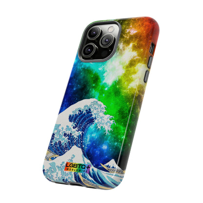 LGBTQWorldwide - ,,WELLE" Doppelgehäuse Handyhülle Accessories, Glossy, iPhone Cases, Matte, Phone accessory, Phone Cases, Samsung Cases, Thermo, Valentine's Day Picks lgbtq Bekleidung Accessoires unisex Zubehör