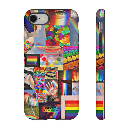 LGBTQWorldwide - ,,FARBEN" Doppelgehäuse Handyhülle Accessories, Glossy, iPhone Cases, Matte, Phone accessory, Phone Cases, Samsung Cases, Thermo, Valentine's Day Picks lgbtq Bekleidung Accessoires unisex Zubehör