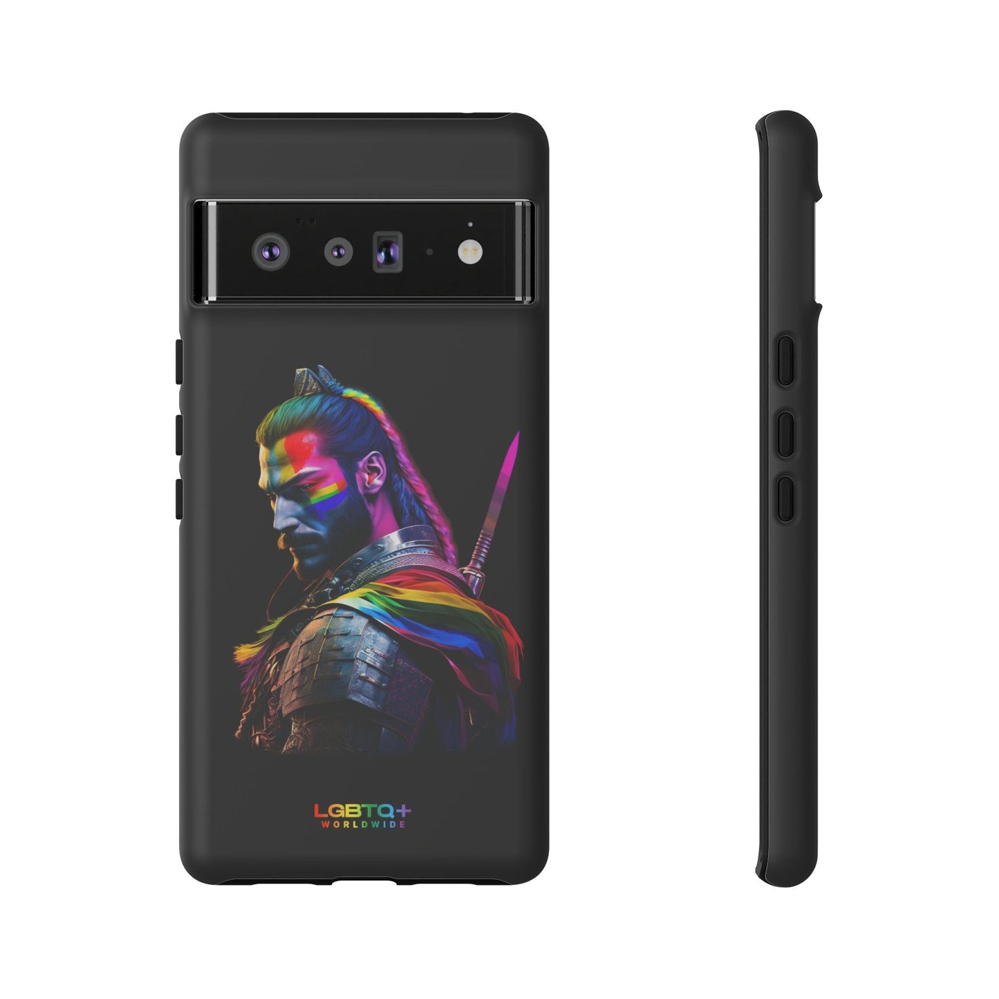 LGBTQWorldwide - ,,SAMURAI" Doppelgehäuse Handyhülle Accessories, Glossy, iPhone Cases, Matte, Phone accessory, Phone Cases, Samsung Cases, tough, Valentine's Day Picks lgbtq Bekleidung Accessoires unisex Zubehör