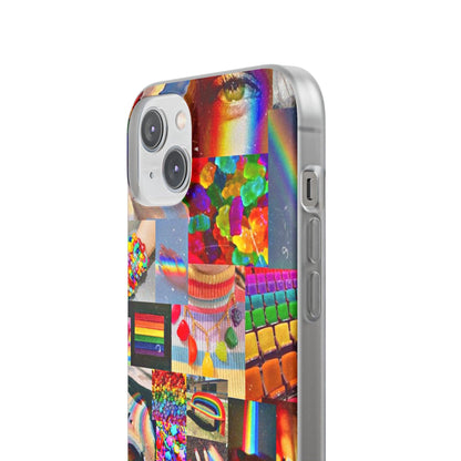 LGBTQWorldwide - ,,COMMUNITY" Flexible Handyhülle Accessories, Case, iPhone, iPhone Cases, Phone accessory, Phone Cases, Samsung Cases, silikon, Valentine's Day promotion lgbtq Bekleidung Accessoires unisex Zubehör