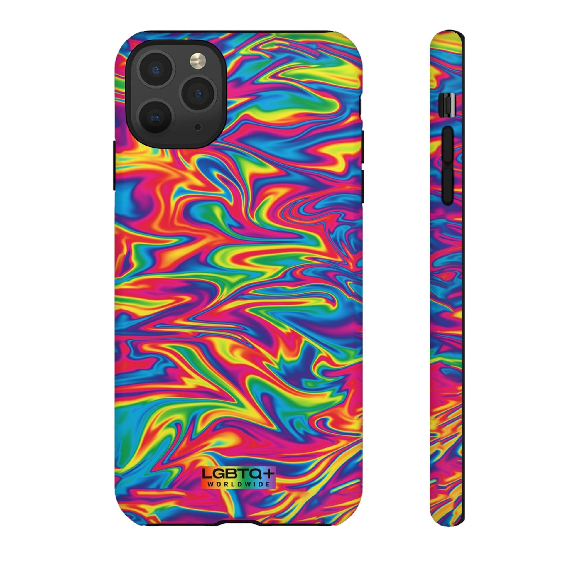 LGBTQWorldwide - ,,ABSTRACT" Doppelgehäuse Handyhülle Accessories, Glossy, iPhone Cases, Matte, Phone accessory, Phone Cases, Samsung Cases, Thermo, Valentine's Day Picks lgbtq Bekleidung Accessoires unisex Zubehör