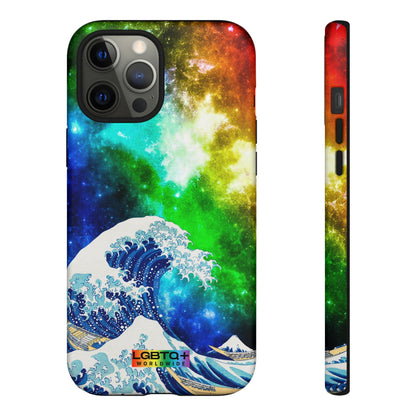 LGBTQWorldwide - ,,WELLE" Doppelgehäuse Handyhülle Accessories, Glossy, iPhone Cases, Matte, Phone accessory, Phone Cases, Samsung Cases, Thermo, Valentine's Day Picks lgbtq Bekleidung Accessoires unisex Zubehör