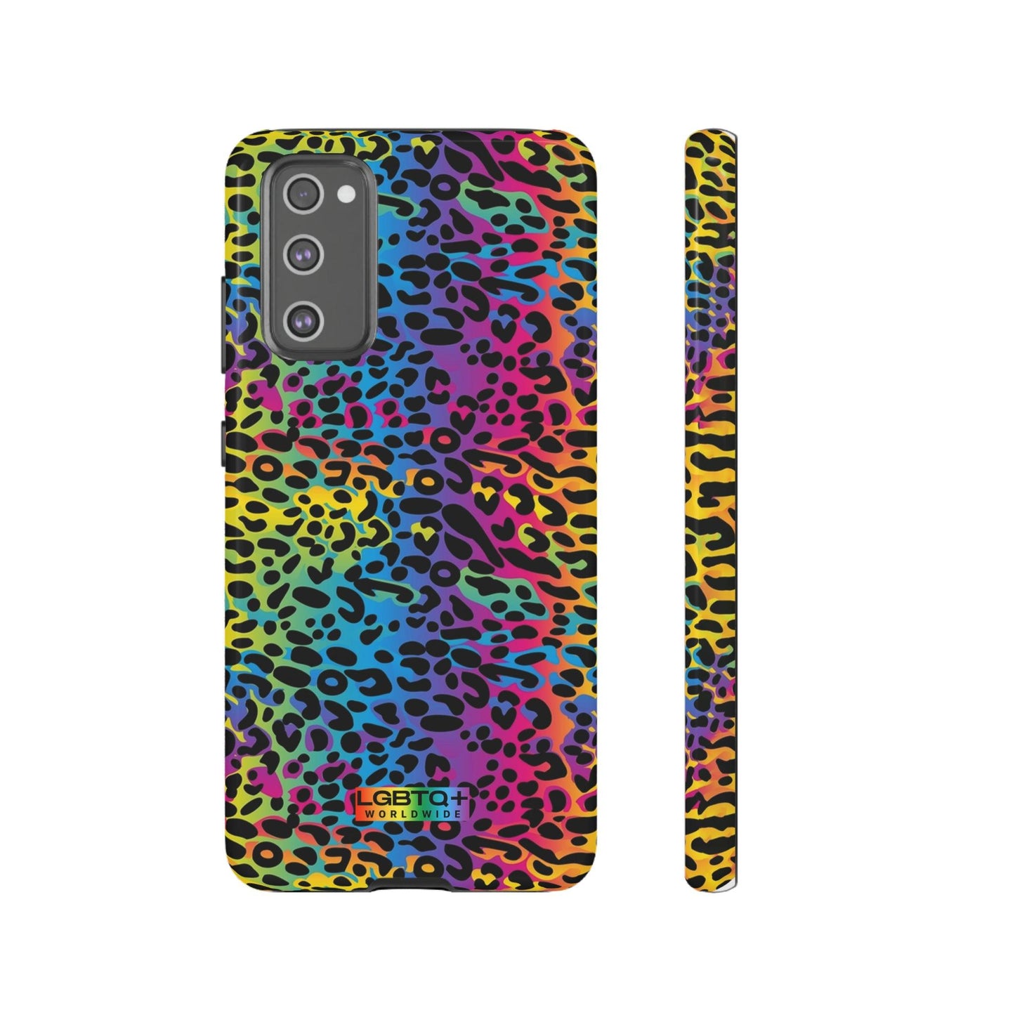 LGBTQWorldwide - ,,LEOPARD" Doppelgehäuse Handyhülle Accessories, Glossy, iPhone Cases, Matte, Phone accessory, Phone Cases, Samsung Cases, Thermo, Valentine's Day Picks lgbtq Bekleidung Accessoires unisex Zubehör