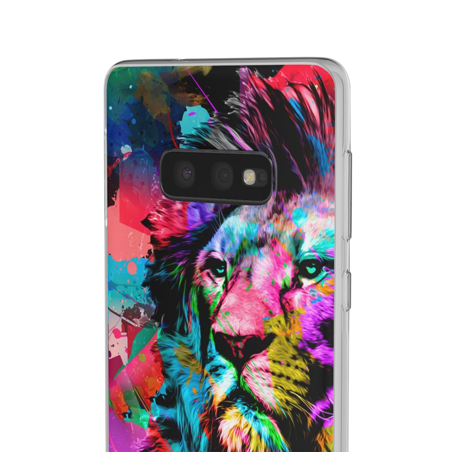 LGBTQWorldwide - ,,STARKER LÖWE" Flexible Handyhülle Accessories, Case, iPhone, iPhone Cases, Phone accessory, Phone Cases, Samsung Cases, silikon, Valentine's Day promotion lgbtq Bekleidung Accessoires unisex Zubehör