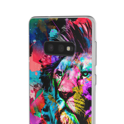 LGBTQWorldwide - ,,STARKER LÖWE" Flexible Handyhülle Accessories, Case, iPhone, iPhone Cases, Phone accessory, Phone Cases, Samsung Cases, silikon, Valentine's Day promotion lgbtq Bekleidung Accessoires unisex Zubehör