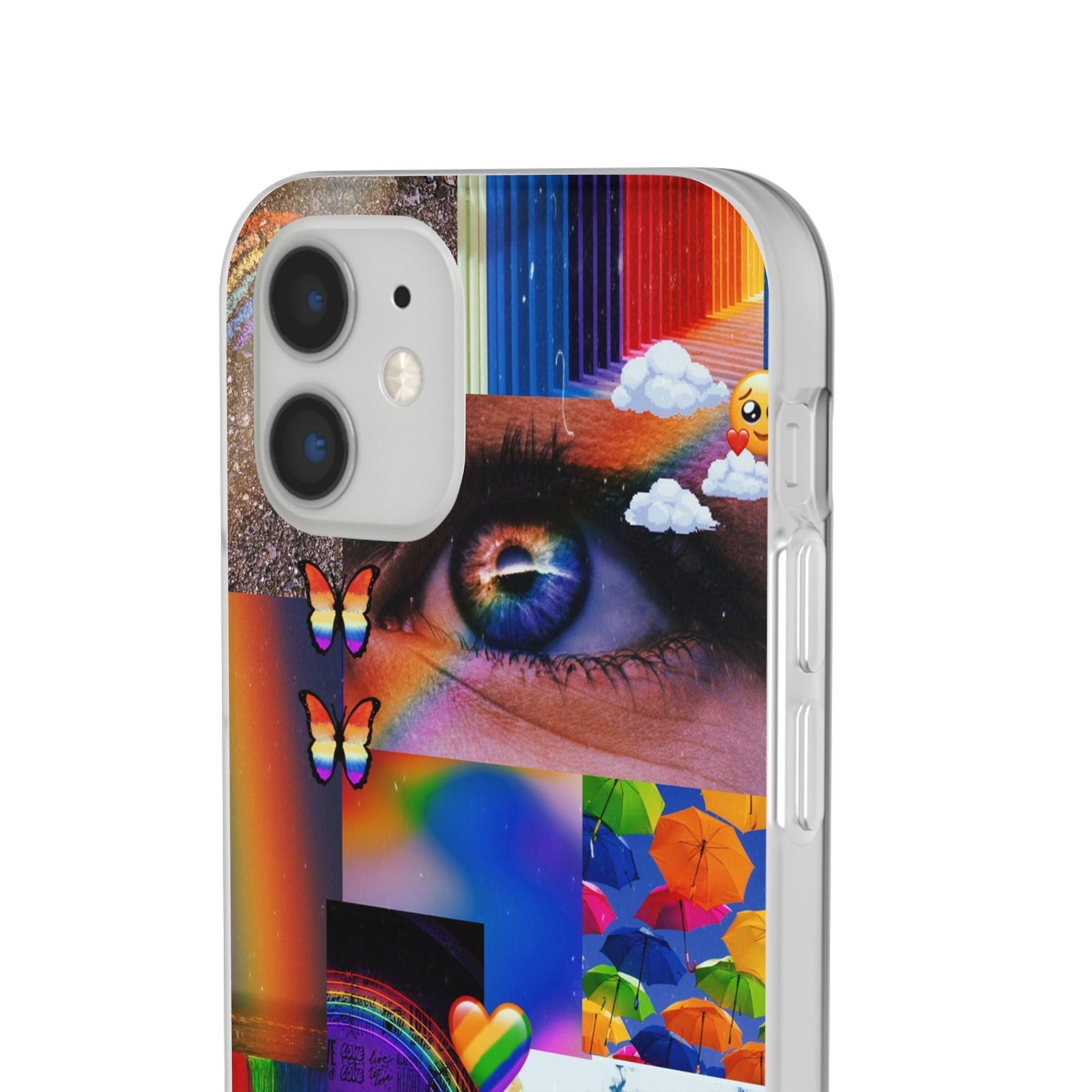 LGBTQWorldwide - ,,VISION" Flexible Handyhülle Accessories, Case, iPhone, iPhone Cases, Phone accessory, Phone Cases, Samsung Cases, silikon, Valentine's Day promotion lgbtq Bekleidung Accessoires unisex Zubehör