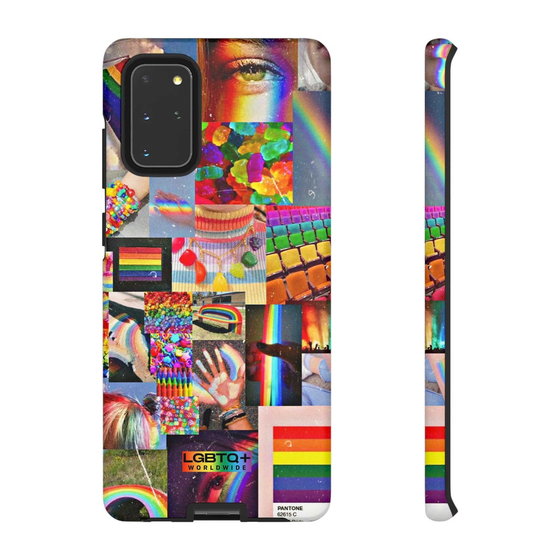 LGBTQWorldwide - ,,FARBEN" Doppelgehäuse Handyhülle Accessories, Glossy, iPhone Cases, Matte, Phone accessory, Phone Cases, Samsung Cases, Thermo, Valentine's Day Picks lgbtq Bekleidung Accessoires unisex Zubehör