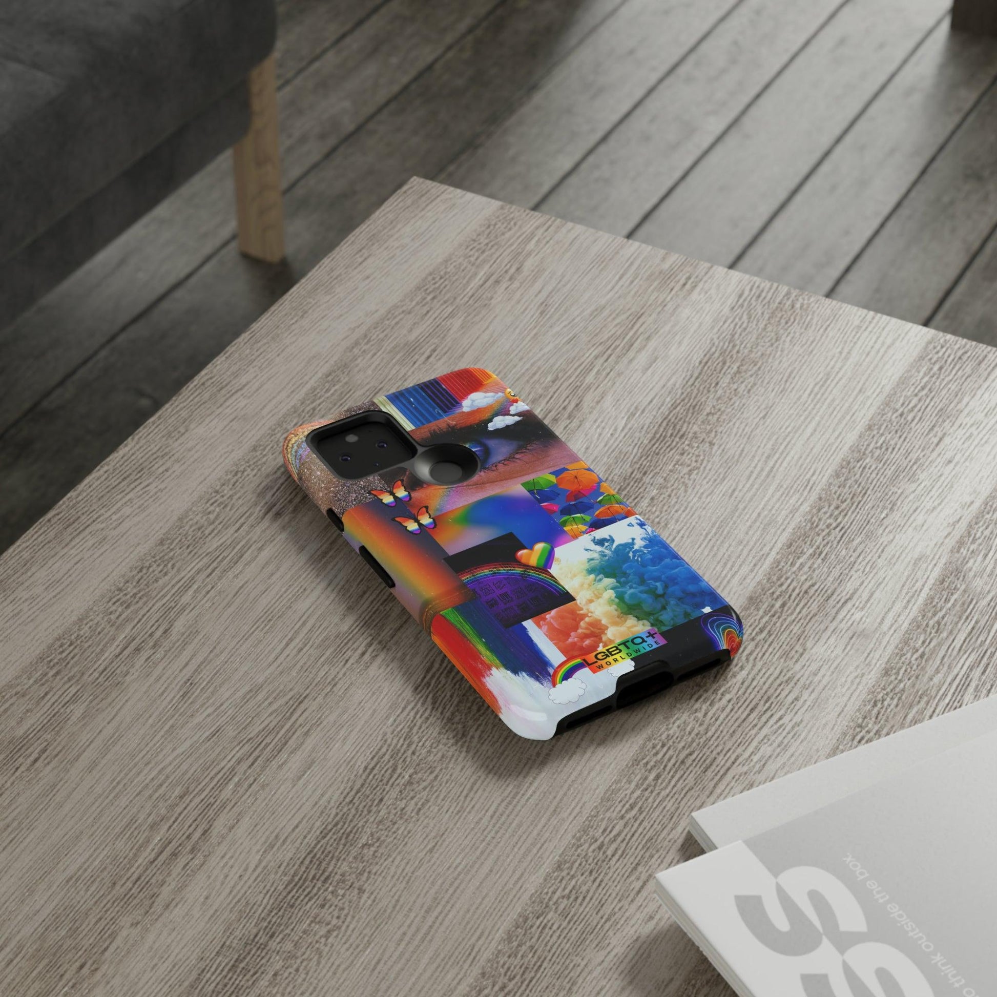 LGBTQWorldwide - ,,VISION" Doppelgehäuse Handyhülle Accessories, Glossy, iPhone Cases, Matte, Phone accessory, Phone Cases, Samsung Cases, Thermo, Valentine's Day Picks lgbtq Bekleidung Accessoires unisex Zubehör