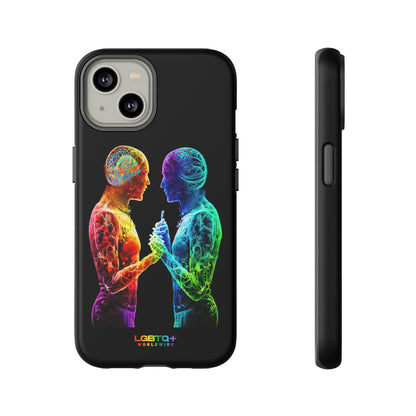 LGBTQWorldwide - ,,ZUSAMMEN" Doppelgehäuse Handyhülle Accessories, Glossy, iPhone Cases, Matte, Phone accessory, Phone Cases, Samsung Cases, tough, Valentine's Day Picks lgbtq Bekleidung Accessoires unisex Zubehör