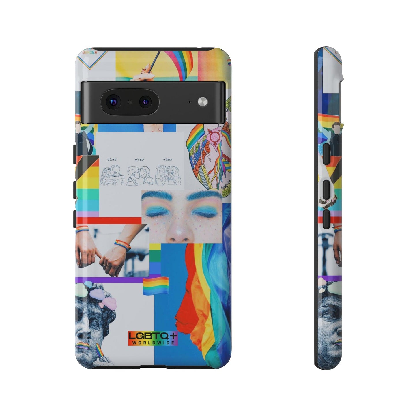 LGBTQWorldwide - ,,LEBEN"Doppelgehäuse Handyhülle Accessories, Glossy, iPhone Cases, Matte, Phone accessory, Phone Cases, Samsung Cases, Thermo, Valentine's Day Picks lgbtq Bekleidung Accessoires unisex Zubehör